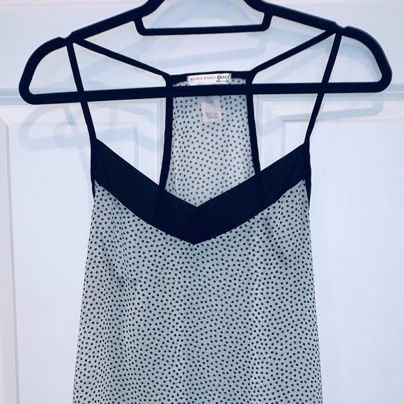 Sheer Polka Dot Cami - Picture 3 of 7